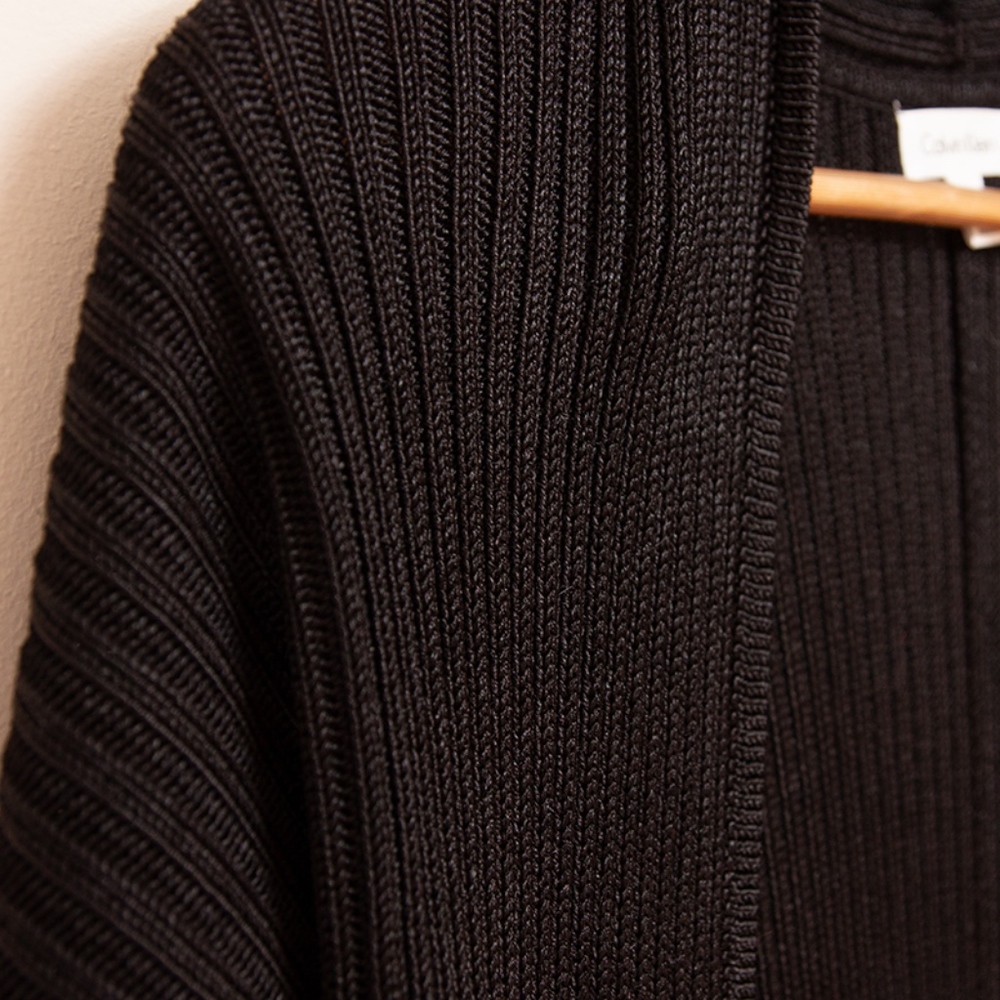 Calvin Klein Ribbed Shrug Size Small - Picture 3 of 7